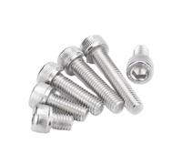 10pcs M7 M9 Screw Bolt Stainless Steel Socket Head Cap Fully Threaded Fine Coarse Pitch 1mm 1.25mm(M9x1.25mm 10pc,90mm)