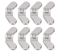 10Pcs M8 Wing Nut 304 Stainless Steel Butterfly Nuts