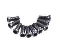10pcs Machine Screws with Torx Socket Head for Replacing Carbide Inserts on CNC Lathe Tools Fits M2 5 and For M3 5 Sizes (M2.5 x 7mm)