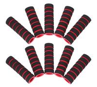 10pcs Machine Tube Leg Roller Pad Replacement, 20mm Foam Sponge Cover | Black and Red Options, Easy Replacement for Exercise Machines, Bench Leg Rollers, Core Training