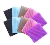 10PCS Magic Hair Sticker Hair Fringe Stickers Magic Paste Pad Fringe Grippers Fixed Clip Bangs Pad Accessories for Woman Girls Styling (Mixed Color)