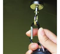 10PCS Magnet Camping Hooks for Outdoor Hooks-White