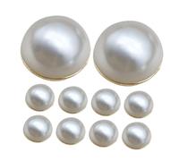 10Pcs Magnetic Double Sided Bridal Veil Weights with Artificial Pearls Convenient Accessory for Wedding Veils Effortless Styling Without Pins