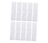 10pcs Magnetic Erasable Sentence Strips White Four Line Three Space