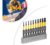 10pcs Magnetic for Torx Screwdriver Bits TT7 to TT40, Alloy Steel Star Bits with Magnetic Tips, Rust Resistant Coating and Organizer Case for Electronic and Automotive Repairs