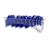10PCS Magnetic Hair Clipper Limit Combs Kit | 1.5-25MM,Compatible For WAHL,Replacement(Blue)