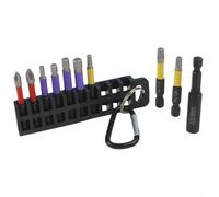 10pcs Magnetic Hex Screwdriver Bit Kit with Holder, Includes PH2 H3 H4 H5 H6, 50mm Length