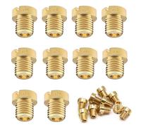 10pcs Main Jet Kit for Holley Carburettor #70-#79 - Brass Carb Jets Tuning Set for 4150 4160 Models - Ideal for Classic V8 Engine Performance Upgrade & Hot Rod Maintenance