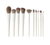 10Pcs Makeup Brushes Set Premium Vegan Foundation Concealers Blush Eyeshadow Eyeliner Blending Face Brush Set No Loss of Bristles (10 Makeup Brushes)