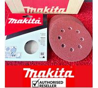 Makita P-43555 Abrasive Disc 125 Punched 80G, Multi-Colour