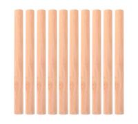10pcs Manual Bottle Cap Remover Wooden Water Barrel Opener Stick | Thickened Smooth Rod, Stable Pry Action, for Water Cooler Caps and Bucket Lids, Household Use