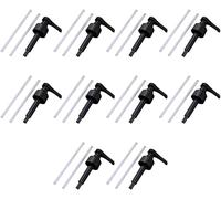 10pcs Manual Pressure Nozzle Pump Head for Fuel Bottle Applications Compatible with Most Standard Sized Bottles (Black) Professional and Attractive