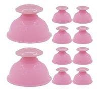 10Pcs Massage Cups, Professional Vacuum Sealing Silicone Cupping Cups, Portable & Safe Cupping Set for Massage, Myofascial Release, Pain Relief, Muscle Relaxation