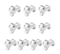 10PCS Master Miniature Circuit Breaker (MCB) Lockout Pins 8mm Lock Off Kit for Electricians Lock Off Device Pins for MCB RCD Leakage Protector Circuit Equipment Maintenance Safety Lockout Tagout Kit