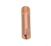 10Pcs MB-15AK M6*25mm MIG MAG Welding Torch Tips and Gas Nozzles Set, 0.8mm 1.0mm 1.2mm Aperture, Copper Alloy for High Conductivity and The(5x0.8mm 5x1.2mm)