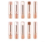 10pcs MB15 15AK MIG Welding Tips Nozzles, 0.6/0.8/0.9/1.0/1.2mm Diameter (2pcs Each), Compatible with for Rilon, Riland, Jasic, Mitech, Chiry