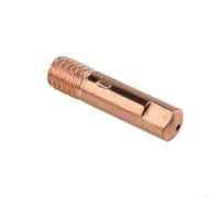 10pcs MB15AK Type Contact For Tips M6 x 25mm for MIG Torch Use Tip Sizes 0.6mm 0.8mm 1.0mm 1.2mm Fit (1.0mm)