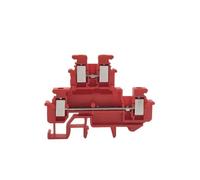 10Pcs MBKKB-2.5 Screw Double Level Din Rail Terminal Block, 2.5 mm² Wire Connector, Universal Feed-Through Plug 2 Layer MBKKB2.5(EB10-5)