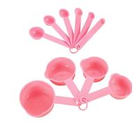 10Pcs Measuring Spoons and Cups Food Graded Stackable Kitchen Utensil Set Kitchen Measuring Tool for Liquids and Solids Utensils