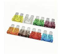 10PCS Medium Standard ATC ATO Blade Fuse Set 1A to 50A Compatible with Cars and Trucks Accessories(7.5A)