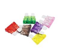 10pcs Medium Standard Blade Fuse Insert ZINC Pins 1A 2A 3A 5A 7.5A 10A 15A 20A 30A 40A 50A Refitted For Auto Car Truck(20A Medium)