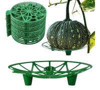 10Pcs Melon Cradle, Squash Protector Plastic Melon Cradle Pumpkin Support Watermelon Holder Stand Trellis Melon Supports for Watermelon (green)
