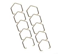 10pcs Metal Bearing Circlips Spring for KastKing Kestrel/for Elite Valiant/for Eagle II Baitcasting Reels Repair Parts Silver Color(10pcs)