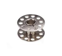 10pcs Metal Bobbins for Household Sewing Machines, Silver
