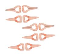 10pcs Metal Braiding Hair Rings Hair Parting Tool for Salons