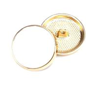 10Pcs Metal Flat Buttons for Shirt Coat Windbreaker Sewing,Style 3,18mm
