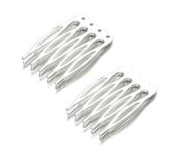 10pcs Metal Hair Comb For Jewelry Making Hair DIY(Color-02)