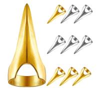 10pcs Metal Hair Parting Selecting Tools for Braiding and Layering