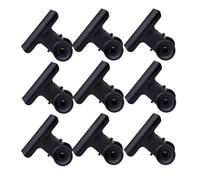 10pcs Metal Note Clips for Office Use with Strong Holding Power
