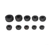 10pcs Metal Nut Extractor Kit Rusted Bolt Removal