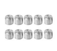 10pcs Metal Potentiometer Control Knob 6mm Shaft Hole Volume Control Rotary Knob Replacement Guitar Pedal Knob Electric Guitar Knob