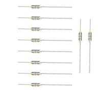 10Pcs Metal Shell Thermal Fuses Cutoff for Circuit Protections 250V 10A 65-84℃ Temperature Cutoffs Metal Cutoff Fuses