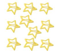 10pcs Metal Star Shape Hairpins Hot Girls Star Hair Clip Carnival Photography Hair Clip For Woman Ponytail Pins For Woman Accessories Festival Pins Daily Hairstyles Shape Kid Girls Accessories Anti