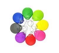 10pcs MF UID Changebale Programable 13.56MHZ With Sector 0 Block 0 Tag/KeyFob/Card (7#UID tag-Red)