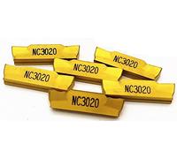 10pcs MGMN400 M PC9030 NC3020 NC3030 4MM Grooving Carbide Inserts CNC Lathe Cutter Turning Tool Parting And Parting Off CNC Tool(MGMN400 M NC3020)