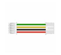 10PCS Micro 5264 Terminal Wire With Housing 2.54MM Pitch 26AWG Single/Double Head DIY Electronic Cable 2P/3/4/5~12P Female(Double head B,200MM_6P)