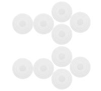 10pcs Micro Nozzle Shower Head Plate Replacement Round Panel | Easy Installation with Anti-Limescale Feature, Suitable for Handheld Showers and Low Water Pressure Areas