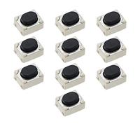 10PCS Micro Switch Button Compatible with Astra J Karl Adam Cascada Car Remote Key Fob Push Button Switches Automotive Interior Accessories