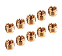 10PCS Microphone Stand Adapter 5/8" to 3/8" Mic Clip Holder Metal Connector Converter with Screw Screw Adapter