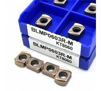 10PCS Milling Machine Double Sided Fast Feed Insert(BLMP 0603R M KT8060)