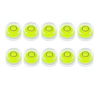 10pcs Mini Bubble Spirit Level 10x6mm Circular Bullseye Bubble Levels For Leveling Tripod Telescope