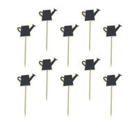 10pcs Mini Chalkboard Signs Wooden Plant Marker Picks