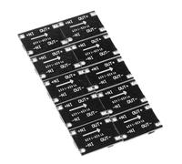 10pcs Mini Dc-dc Buck Voltage Regulator Module 3a Black Metal Board
