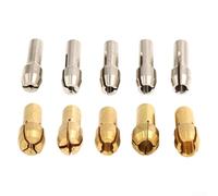 10PCS Mini Drill Chuck Set for Various DIY Projects with Clamping Range from 1 0mm 3 2mm