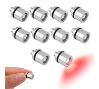 10pcs Mini LED Lights, Battery Powered Micro Lights Miniature Craft Models for Tiny Paper Lanterns Miniature Scene Doll House Small Building Spotlights Party Spot Light Dollhouse Accessories
