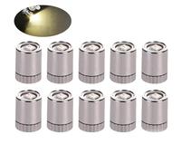 10pcs Mini LED Lights, Tiny Electric Lights for Dollhouse, DIY Mini Spot Lights, for Paper Lantern Party Decoration Crafts Dollhouse Accessorie (Warm White)